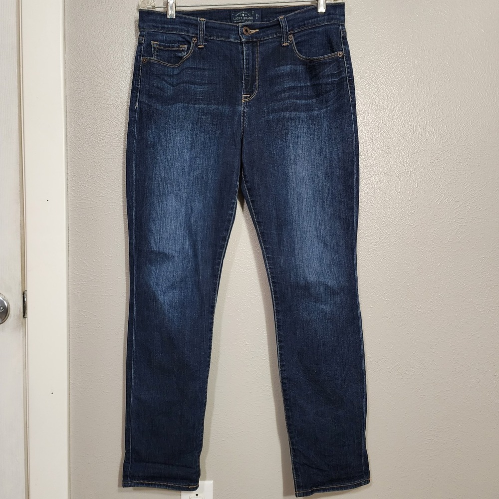 Lucky Brand Jean's Women's Size 10 Sofia Skinny‎ Dark Wash Stretch